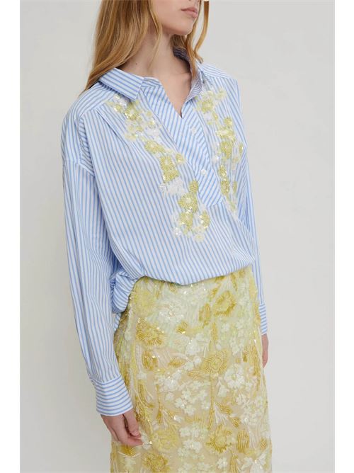 Camicia con ricamo ERMANNO FIRENZE | D46EK046ET3MF10710752